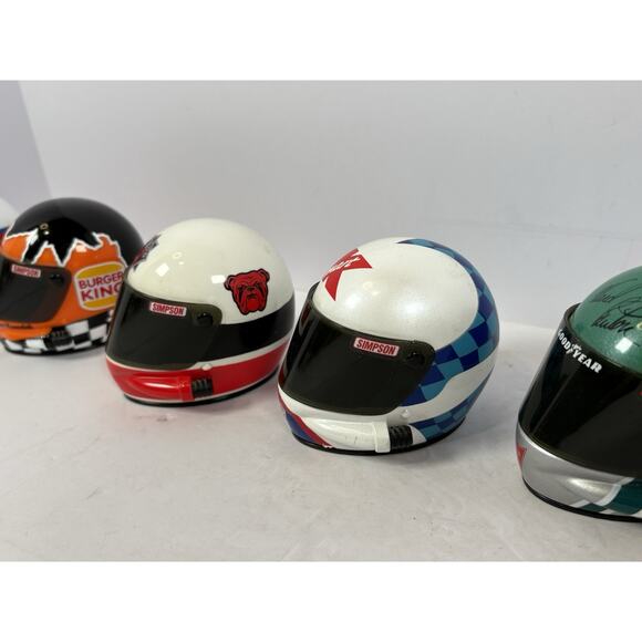 Look 7 Simpson 1/4 scale NASCAR driver mini helmets No Boxes - Picture 3 of 16